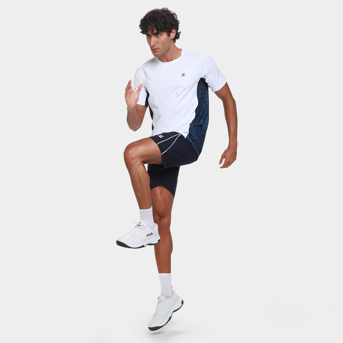 Camiseta Fila Grid Match Masculina - 3