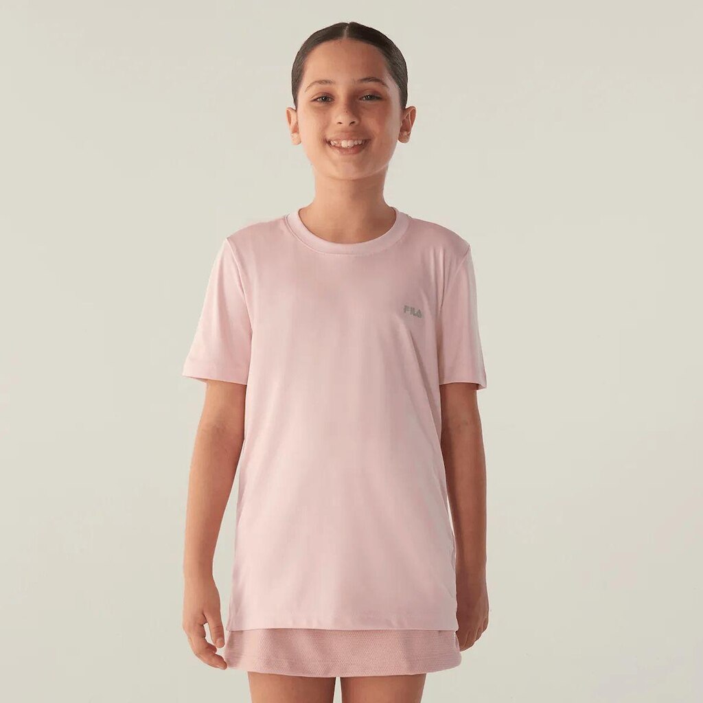 Camiseta Fila Juv Basic Sports - ROSA 14
