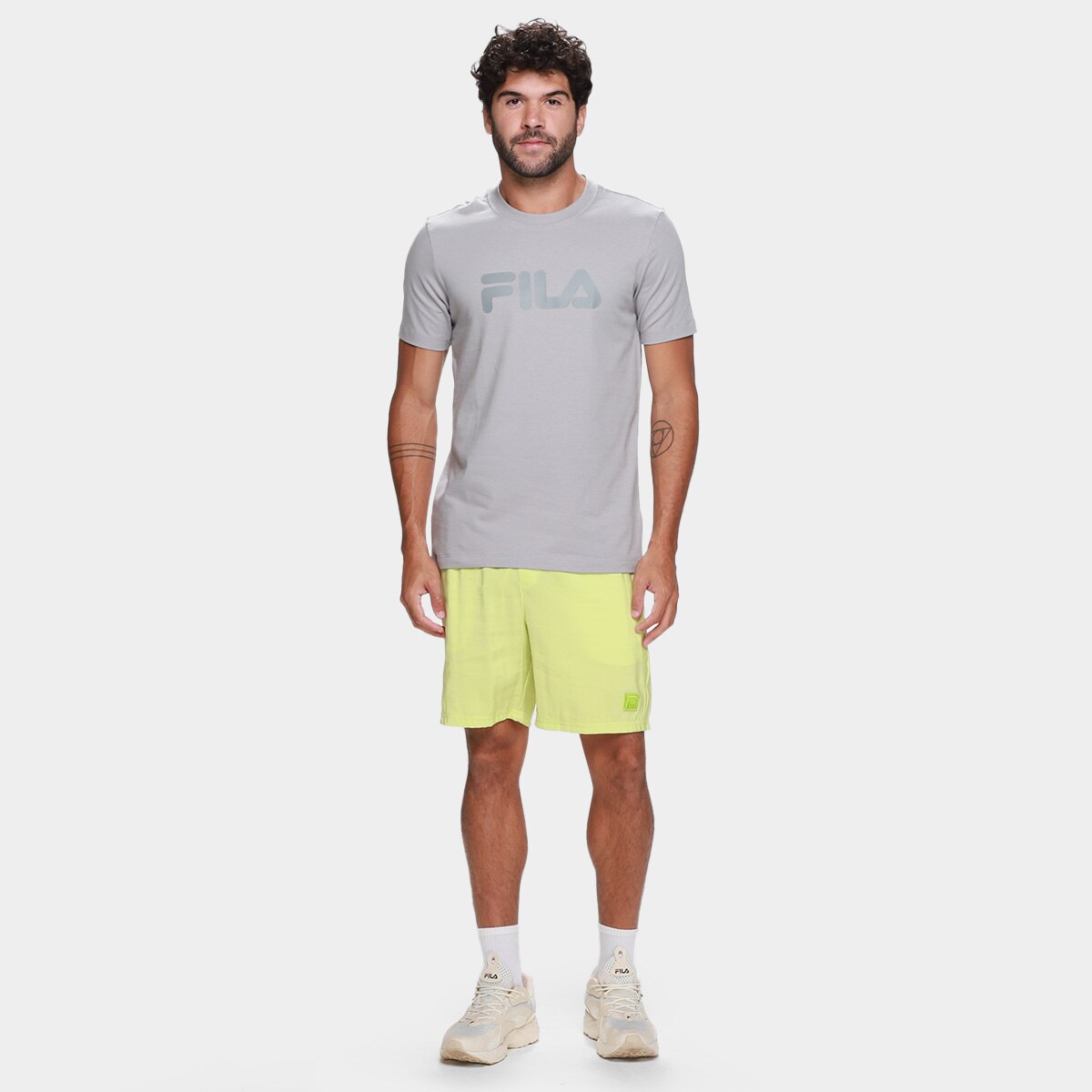 Camiseta Fila Letter Masculina - 3