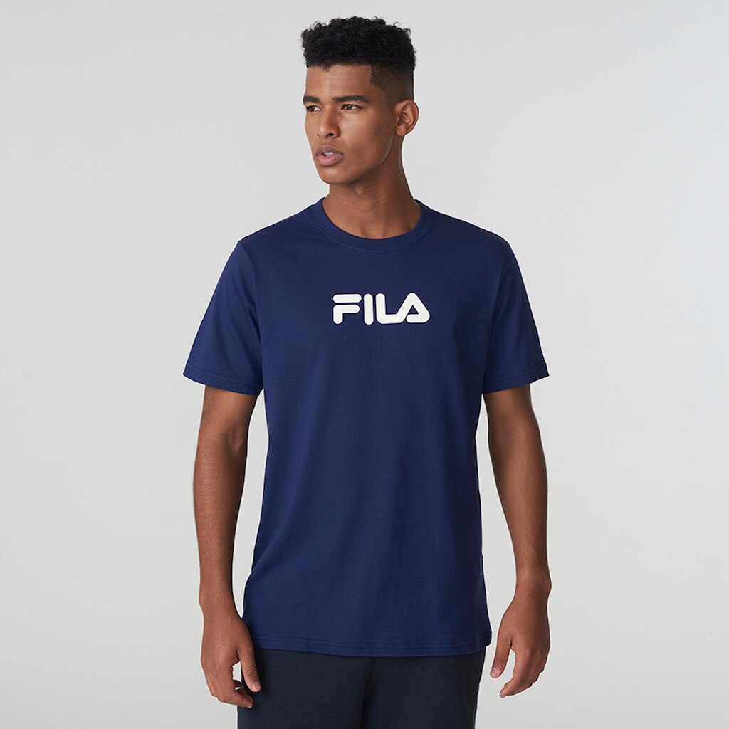 Camiseta Fila Letter Midi Masculina