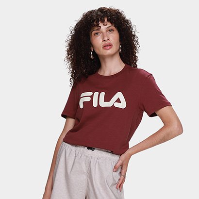 Camiseta Fila Letter Premium II Feminina - Feminino