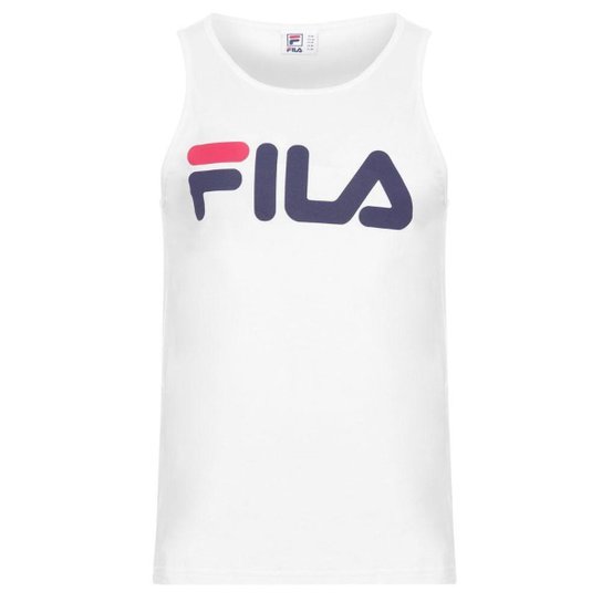Camiseta Fila Letter Premium Masculina Branca - Branco Menor preço em Camiseta Fila Letter Premium Masculina Branca - Branco