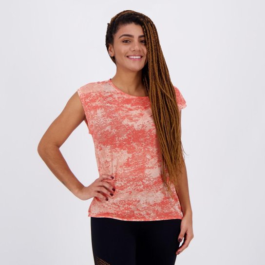 Camiseta Fila Light Run II Feminina - Laranja Menor preço em Camiseta Fila Light Run II Feminina - Laranja