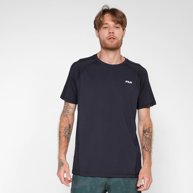Camiseta Fila Light Speed Masculina - Preto é ruim? Camiseta Fila Light Speed Masculina - Preto é boa?