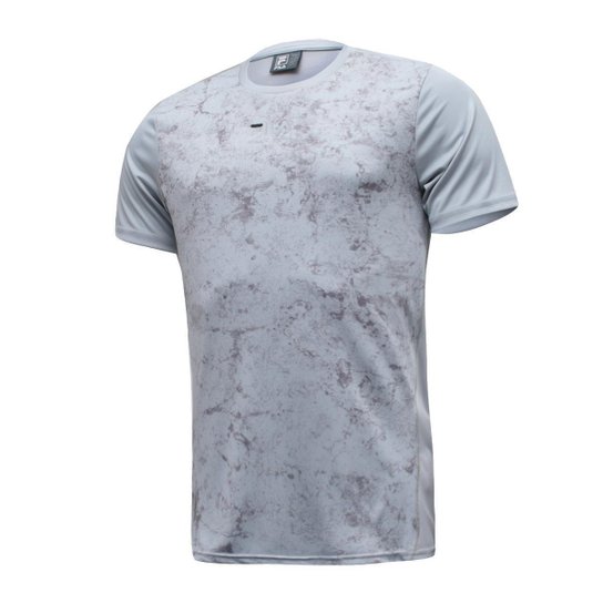 Camiseta Fila New Graphic Active Masculina - Cinza Menor preço em Camiseta Fila New Graphic Active Masculina - Cinza