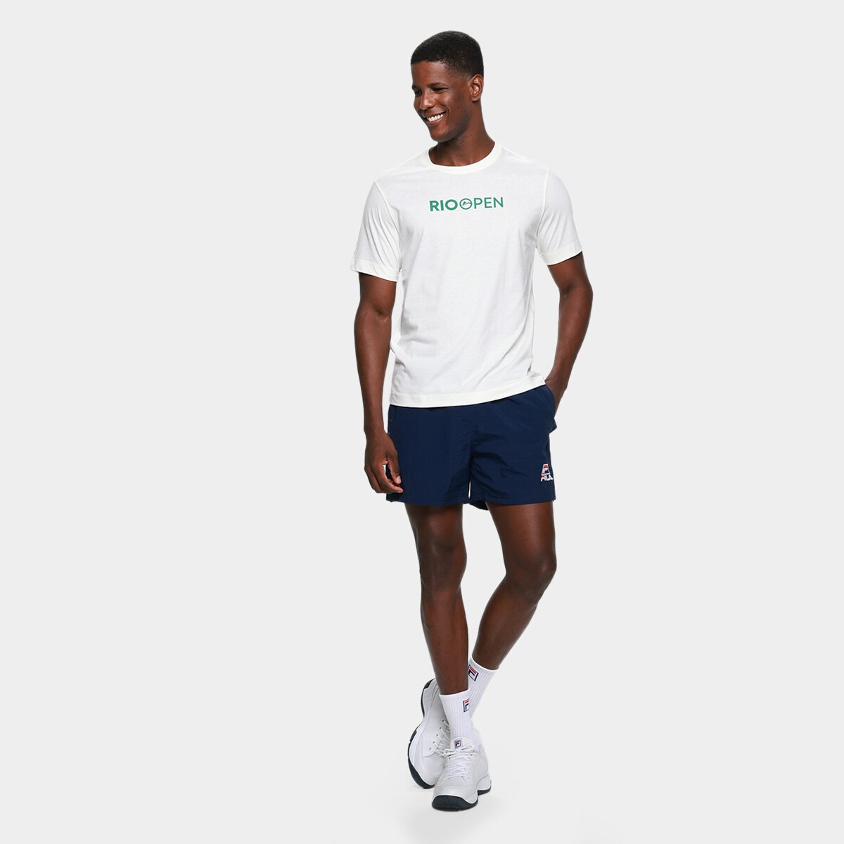 Camiseta Fila Rio Open FBox Masculina - 3