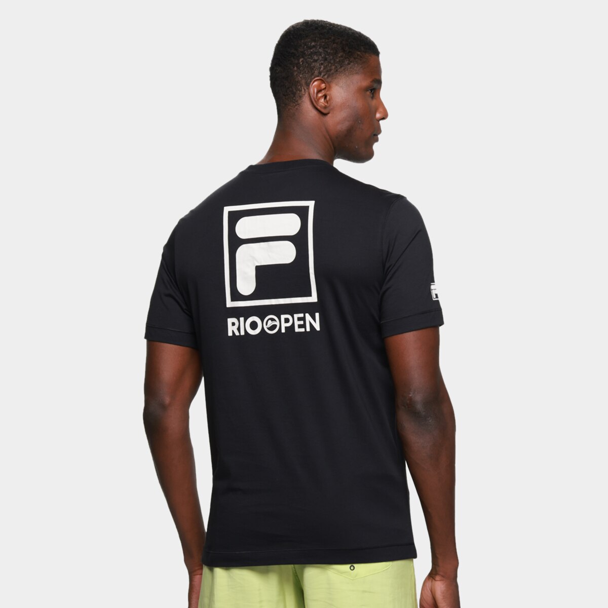 Camiseta Fila Rio Open FBox Masculina - 1