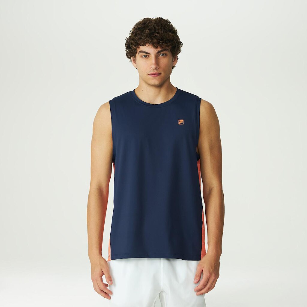Camiseta Fila SM Grid Match Masculina