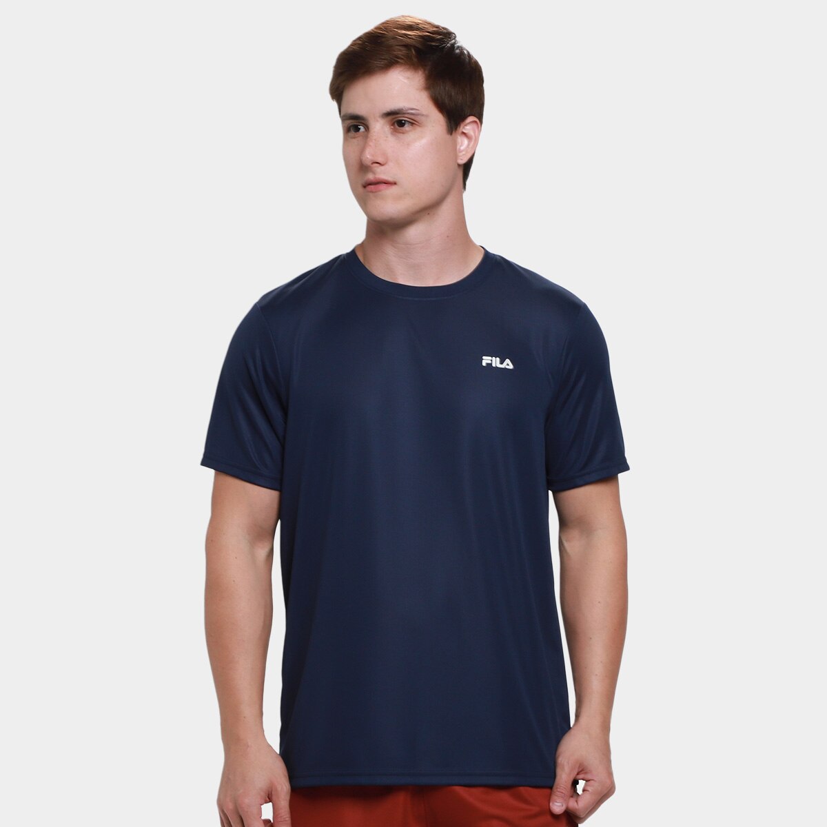 Camiseta Fila Sports Light Masculina - Marinho | Netshoes