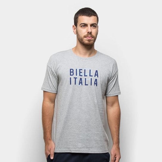 Camiseta Fila Summer Itália Masculina - Mescla é ruim? Camiseta Fila Summer Itália Masculina - Mescla é boa?