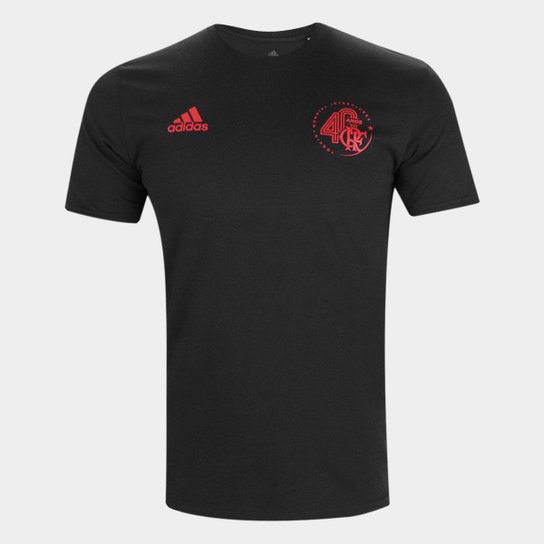 Camiseta Flamengo Adidas 40 Anos Mundial Masculina - Preto é ruim? Camiseta Flamengo Adidas 40 Anos Mundial Masculina - Preto é boa?