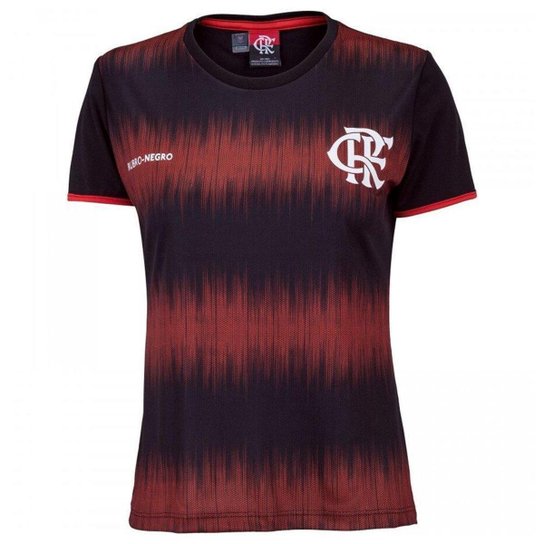 Camiseta Flamengo Braziline Part Feminina - Preto - Preto+Vermelho é ruim? Camiseta Flamengo Braziline Part Feminina - Preto - Preto+Vermelho é boa?