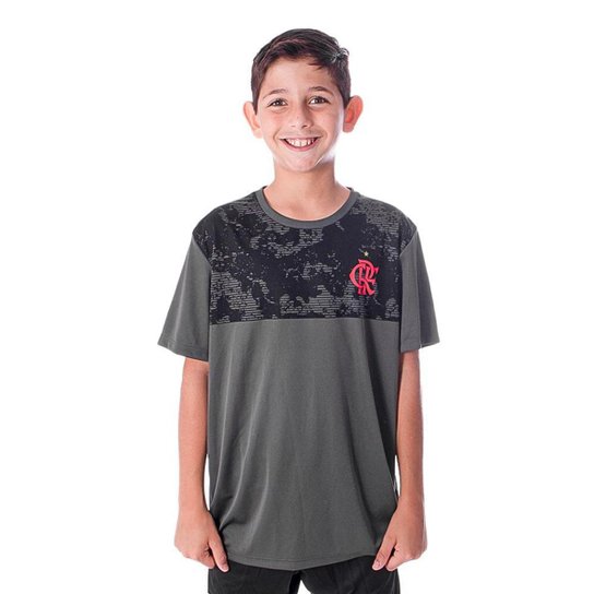 Camiseta Flamengo Heed Juvenil - Preto+Vermelho Menor preço em Camiseta Flamengo Heed Juvenil - Preto+Vermelho