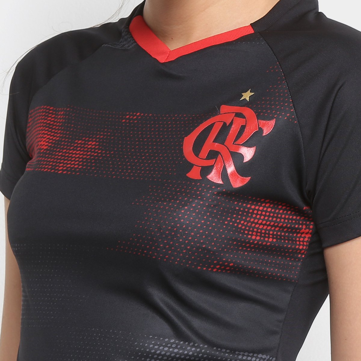 camisa flamengo rally feminina