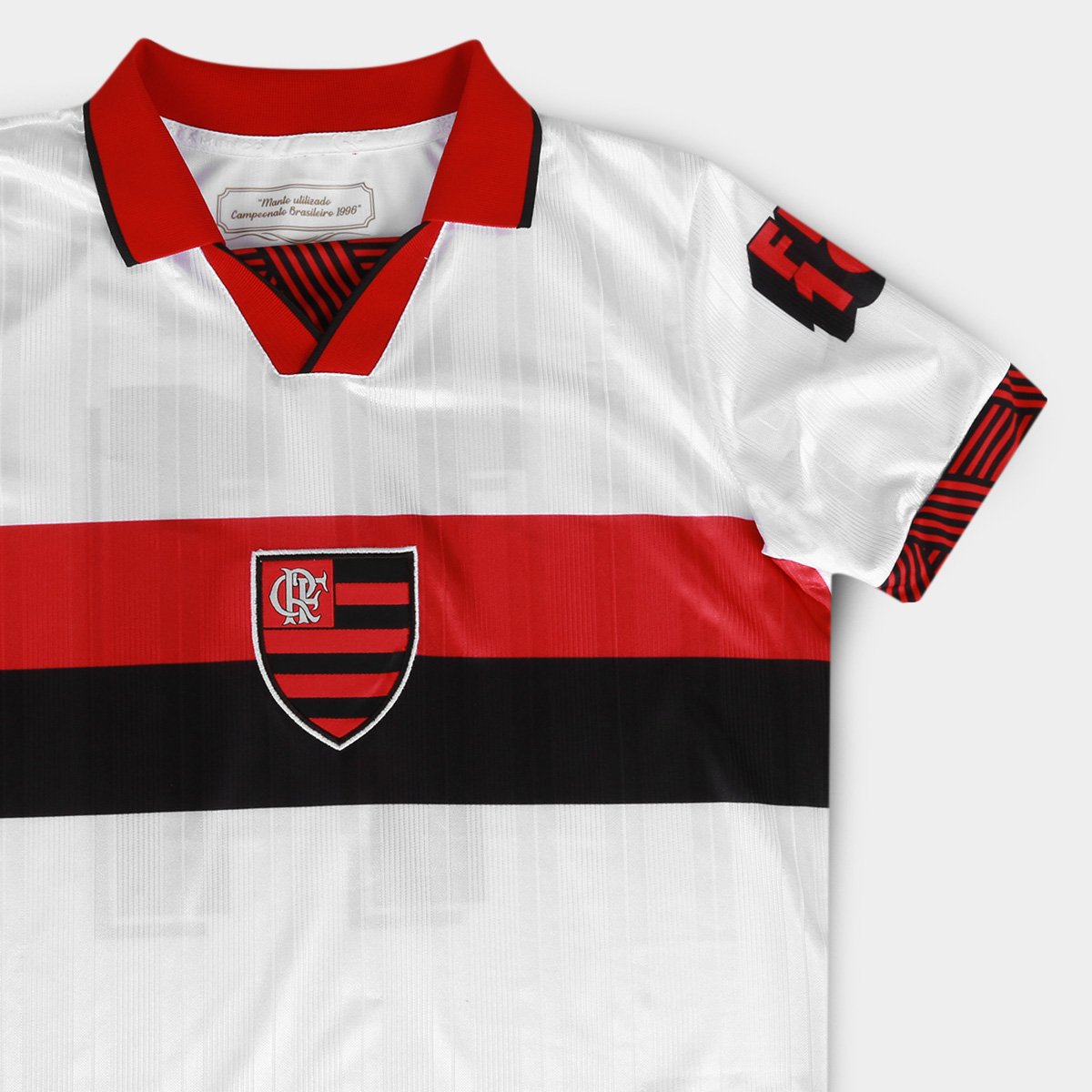 Camiseta Flamengo Retrô 1996 II Feminina - 7