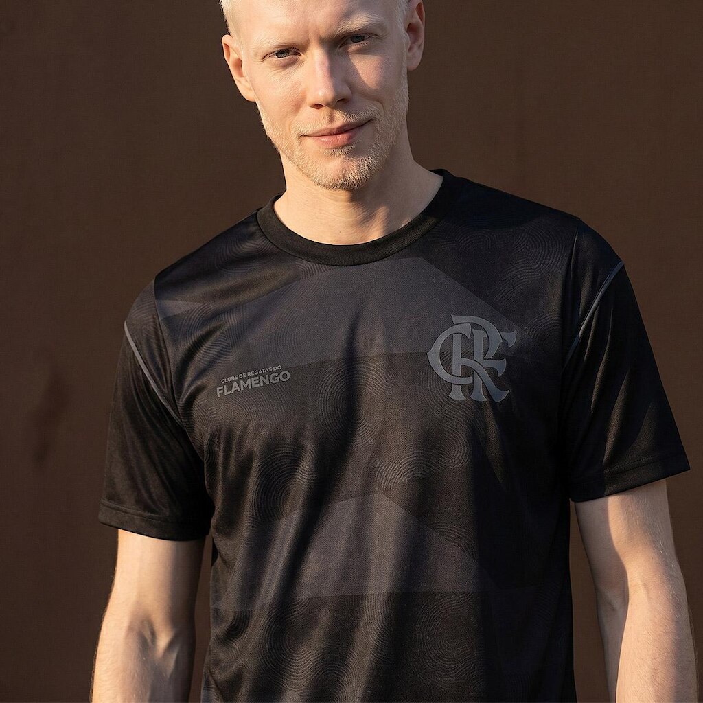 Camiseta Flamengo Shadow Black Masculina