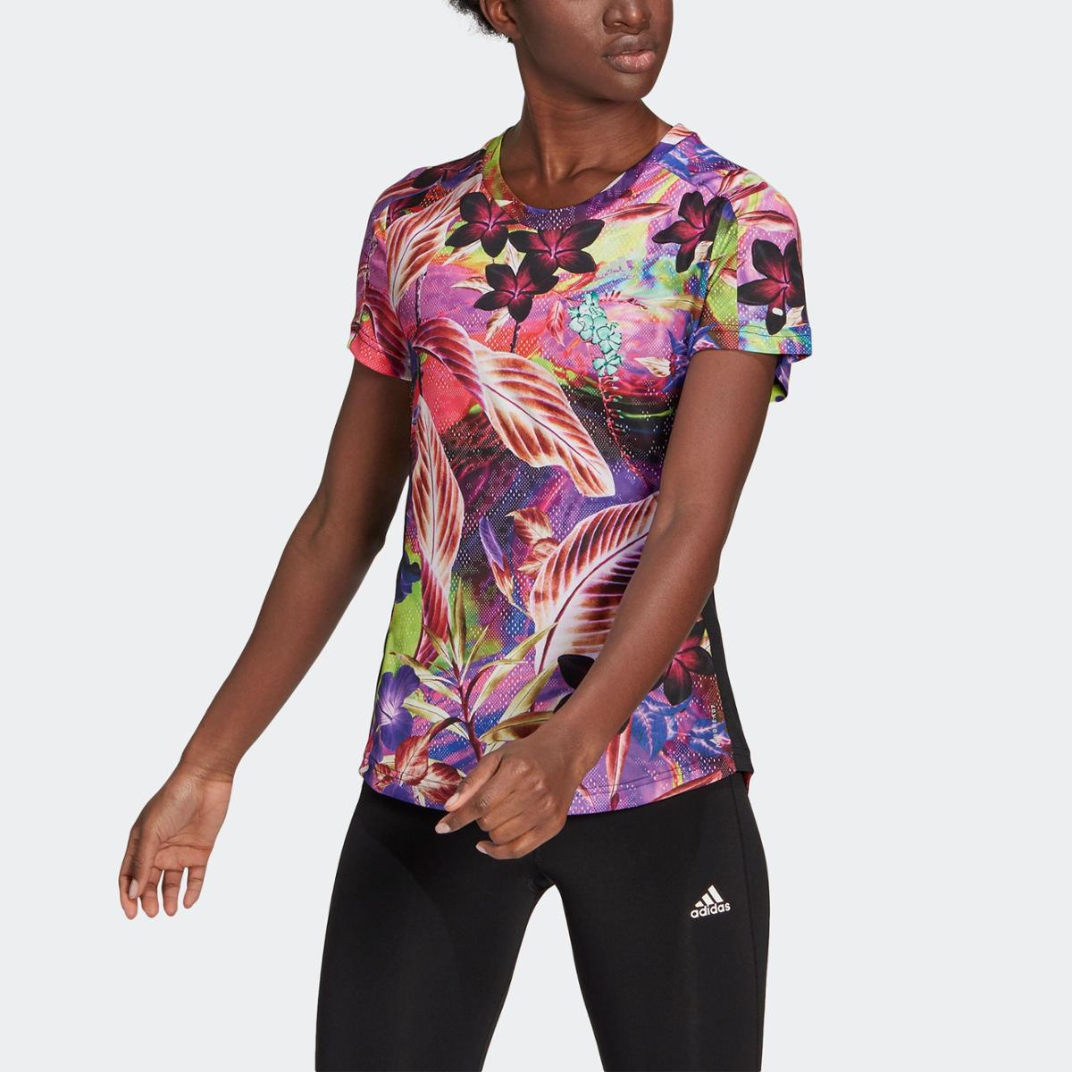 camisa adidas floral