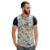 Camiseta Flores Outono Azul Bebê Flowes - Preto