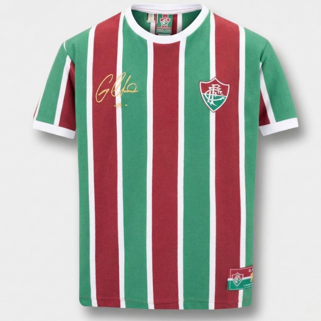 Camiseta Fluminense Retrô German Masculino