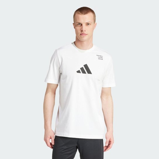 Camiseta Football Category Logo Adidas Masculina