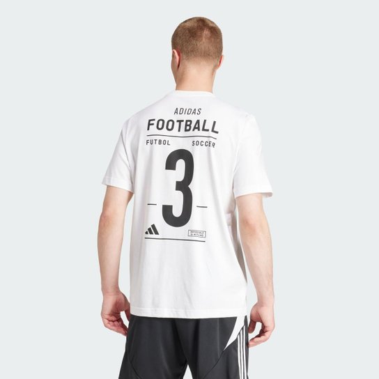 Camiseta Football Category Logo Adidas Masculina