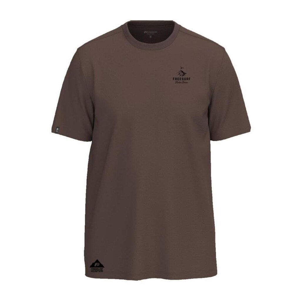 Camiseta Freesurf 110405588 Marrom