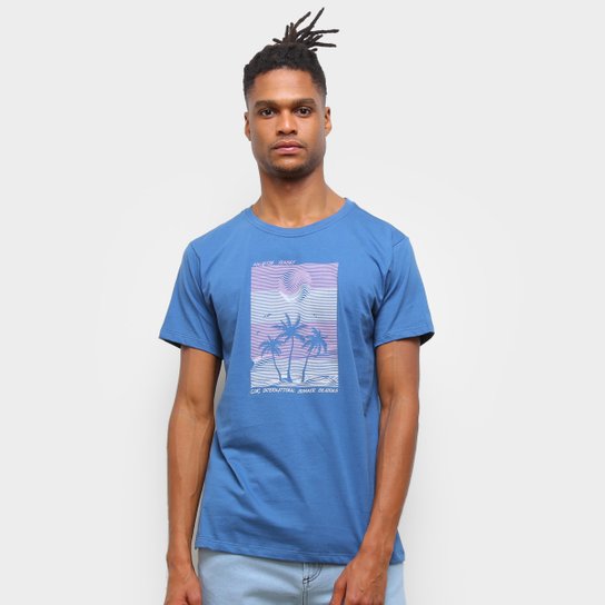 Camiseta Gajang Internacional Summer Masculina - Azul é ruim? Camiseta Gajang Internacional Summer Masculina - Azul é boa?