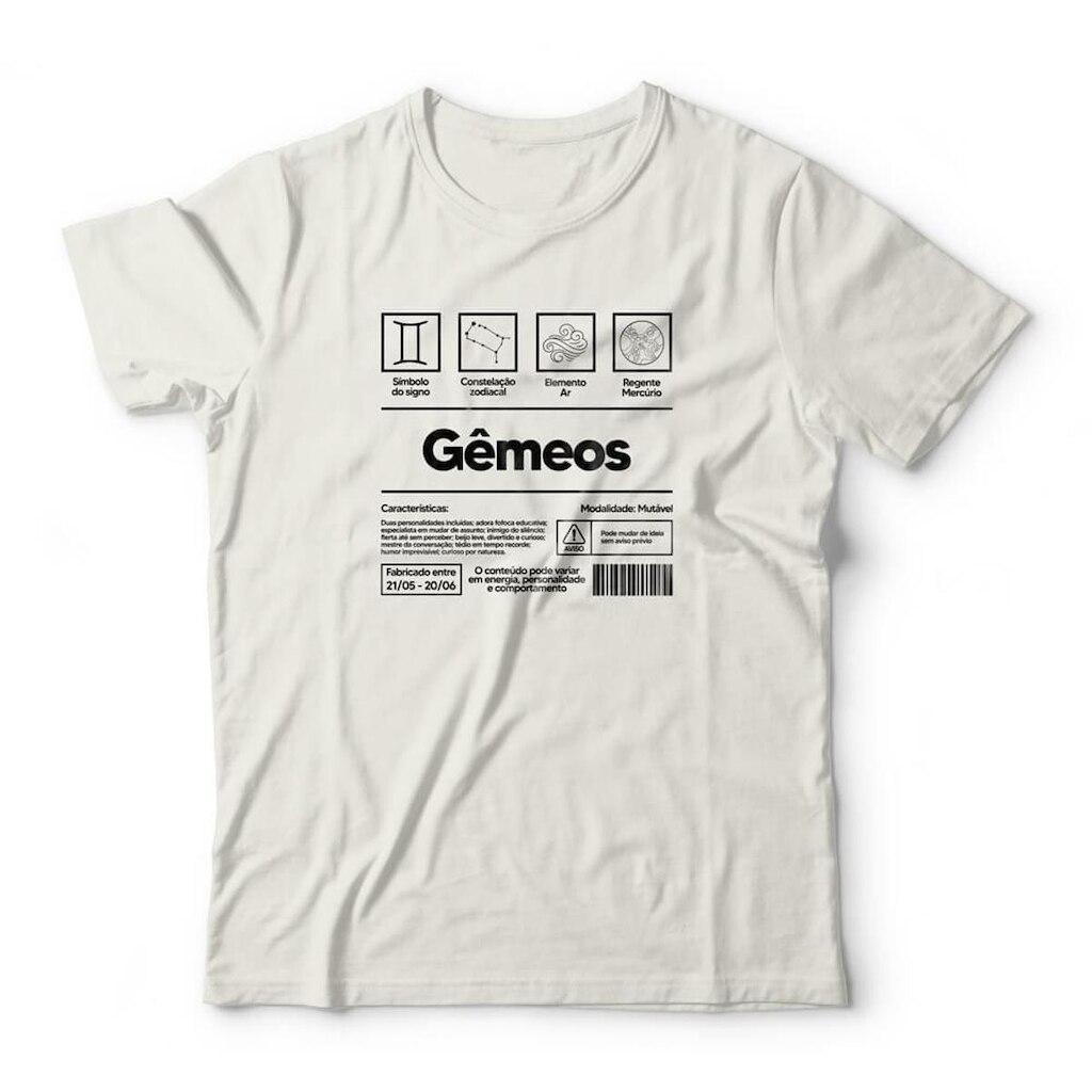 Camiseta Gêmeos