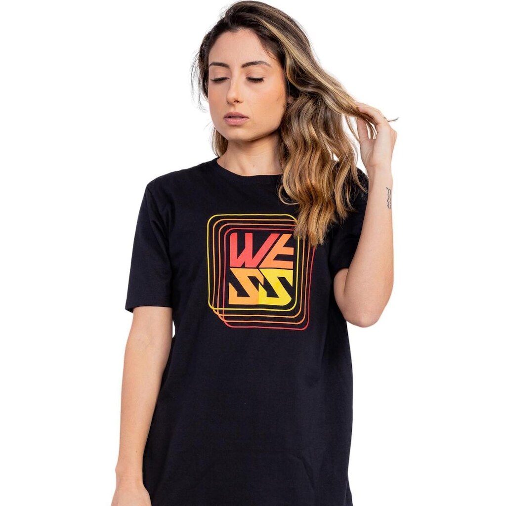 Camiseta Geometric Holographic  She Wess Clothing