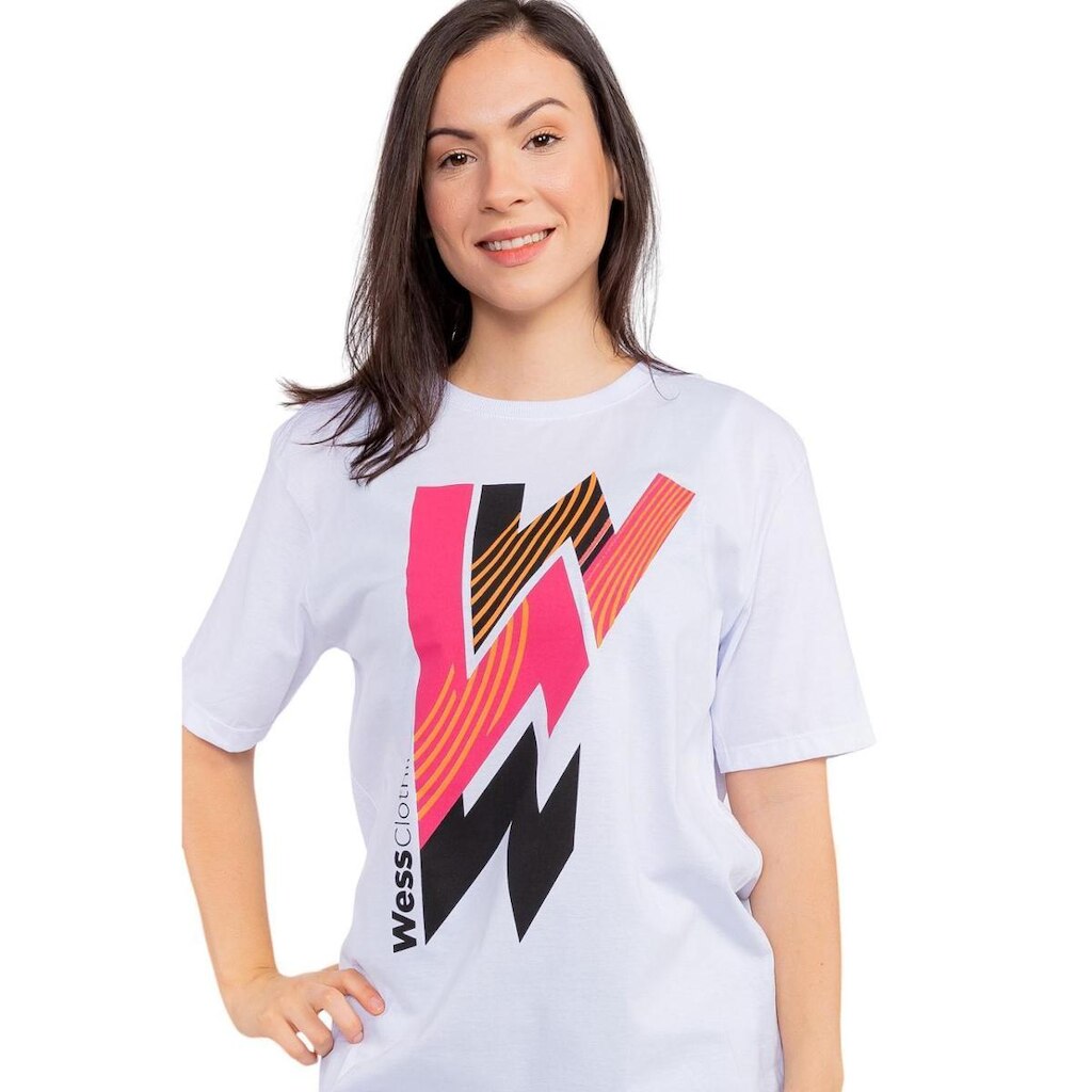Camiseta Geometric Triple W  She Wess Clothing