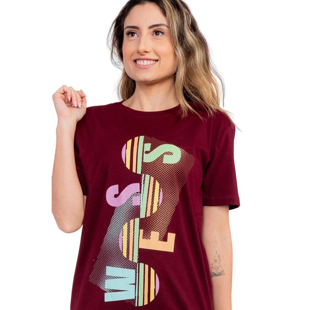 Camiseta Geometric Vertical She Wess Clothing