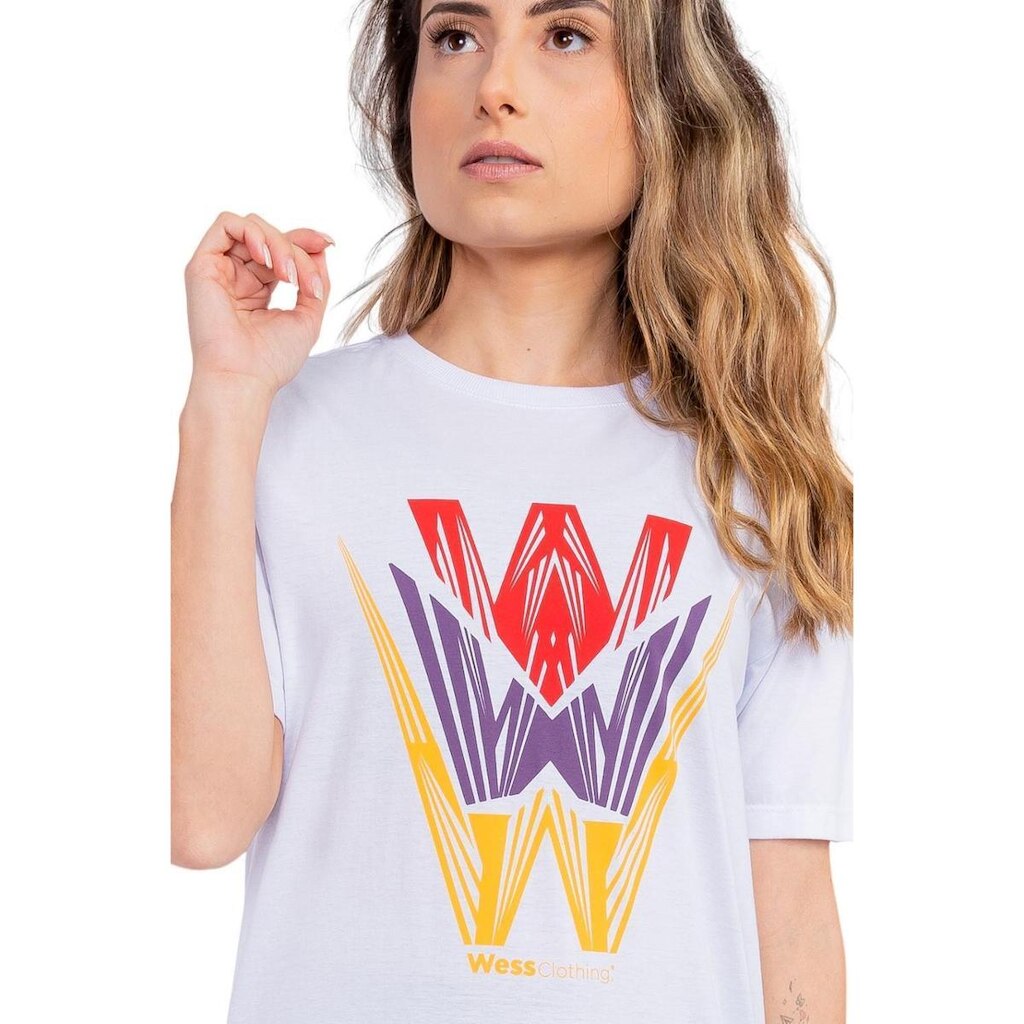 Camiseta Geometric Web She Wess Clothing