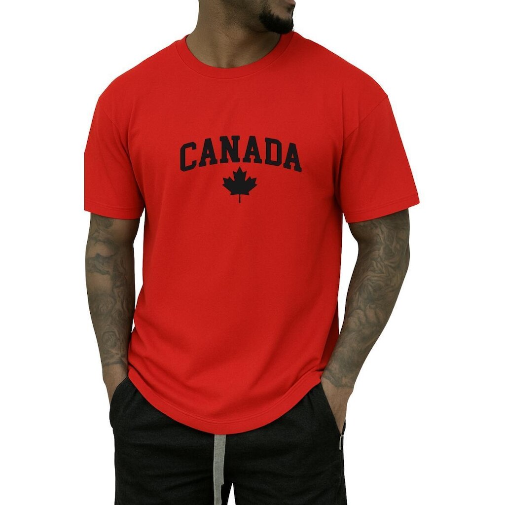 Camiseta Gmm Algodão Premium Canada Masculina