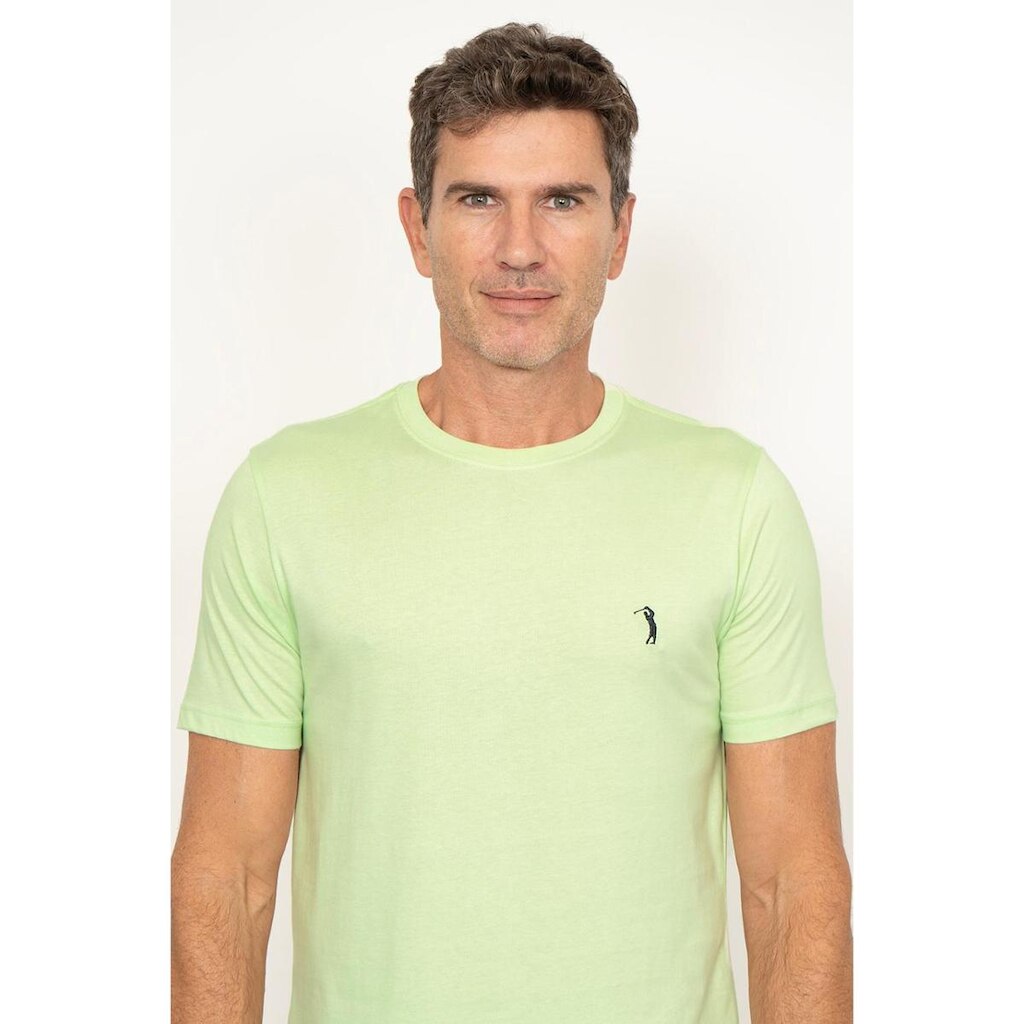 Camiseta Gola Careca Basica Mc MENTA