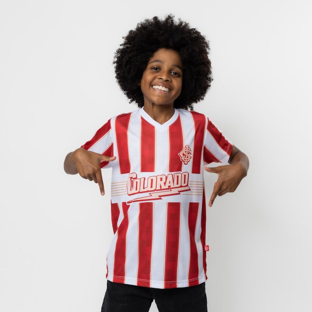 Camiseta Gola V Esportiva Juvenil Internacional