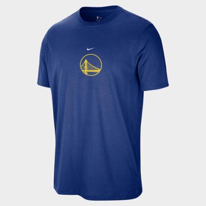 Camiseta Golden State Warriors Nike Masculina - Azul+amarelo
