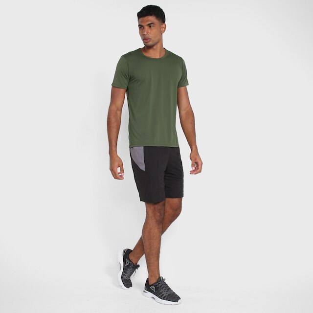 Camiseta Gonew Basic II Masculina - Verde | Netshoes