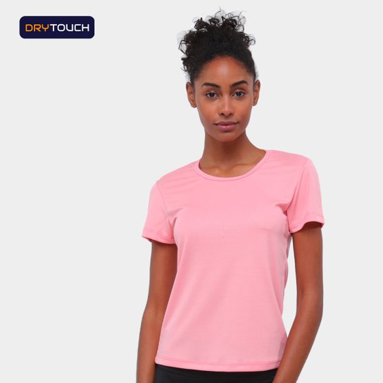 Camiseta Gonew Básica Fast Feminina - Coral