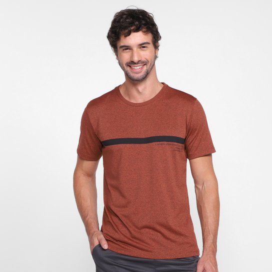Camiseta Gonew Distance Masculina - Laranja Escuro Menor preço em Camiseta Gonew Distance Masculina - Laranja Escuro