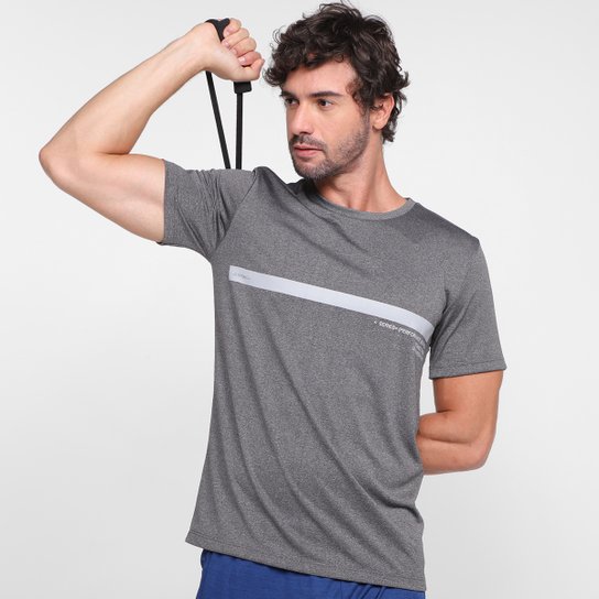 Camiseta Gonew Distance Masculina - Mescla Claro Menor preço em Camiseta Gonew Distance Masculina - Mescla Claro
