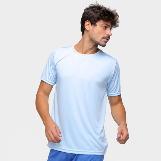 Camiseta Gonew Dry Touch Básica Workout Masculina - Azul