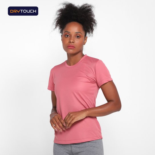 Camiseta Gonew Dry Touch Habit Feminina - Rosa é ruim? Camiseta Gonew Dry Touch Habit Feminina - Rosa é boa?