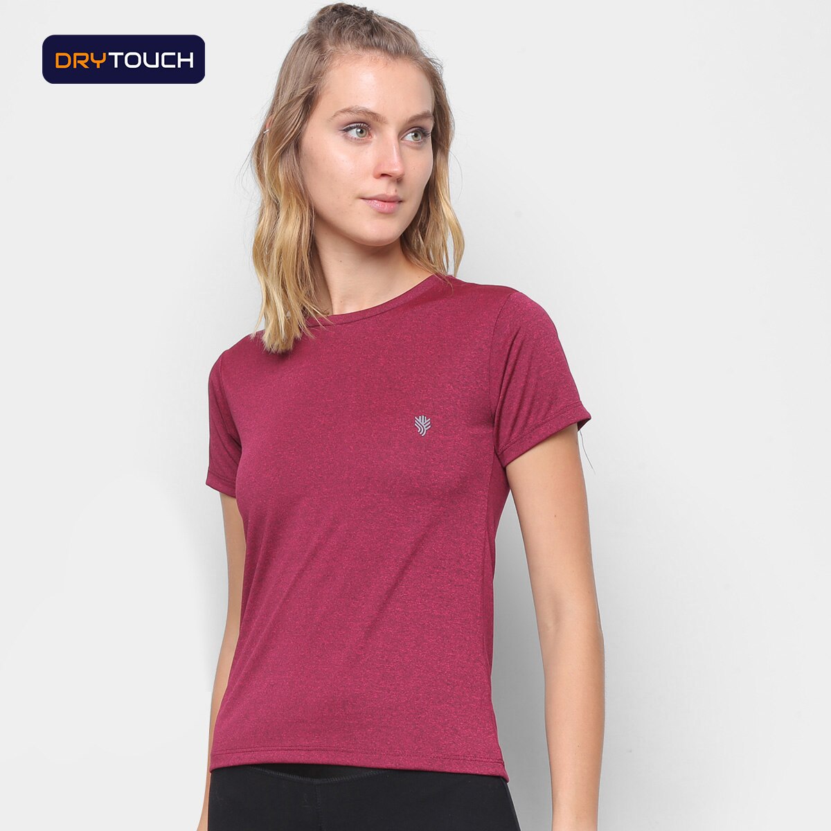 camiseta gonew mescla fast feminina