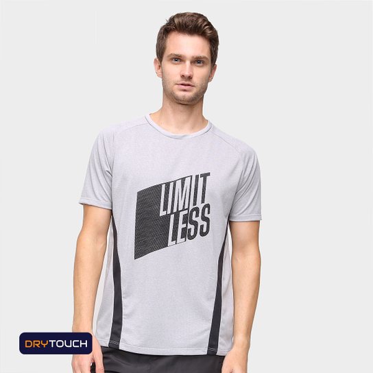 Camiseta Gonew Dry Touch Stay Masculina - Mescla Menor preço em Camiseta Gonew Dry Touch Stay Masculina - Mescla