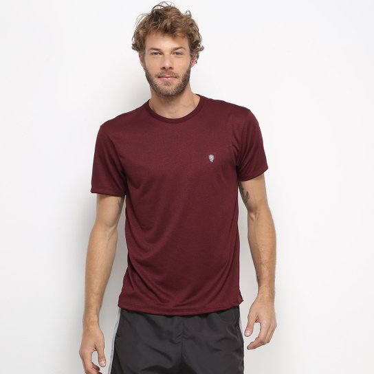 Camiseta Gonew Melange Workout Masculina - Vermelho