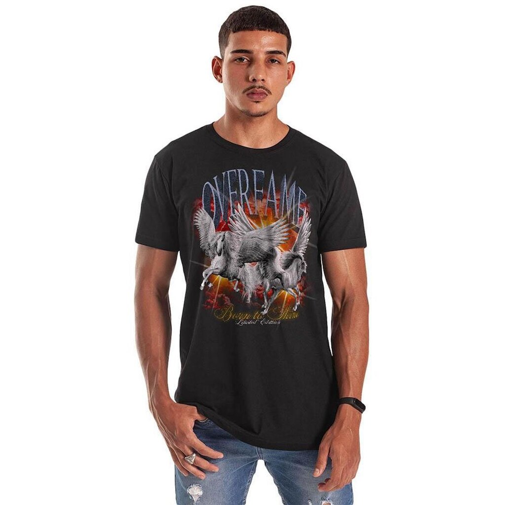 Camiseta Grafics Slim Preto Pegasus