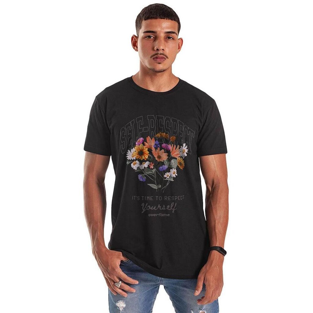 Camiseta Grafics Slim Preto Self Respect
