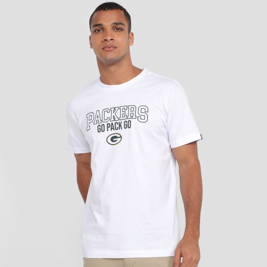 Camiseta Green Bay Packers New Era Core Slogan Masculina - Branco é boa?
