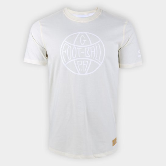 Camiseta Grêmio Retrô 2021 Umbro Masculina - Off White Menor preço em Camiseta Grêmio Retrô 2021 Umbro Masculina - Off White