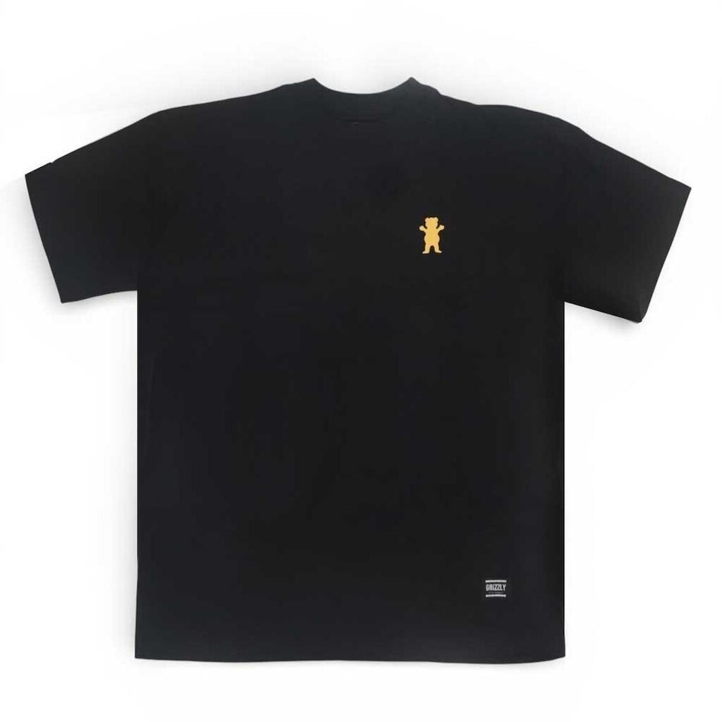 Camiseta Grizzly Bumper - Preto (Oversize)